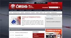 Desktop Screenshot of cmshb.cz